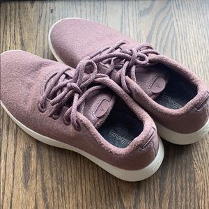 allbirds wool runner mizzles, harvest (cream sole)